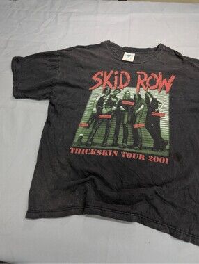 Skid Row Thickskin Tour 2001 T-Shirt Tour Champ XL Black